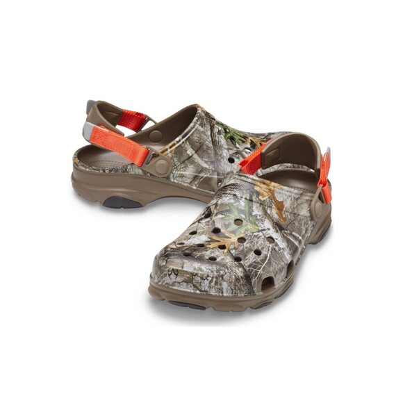 Crocs Adult Classic All-Terrain Realtree Edge Adjustable Camo Clogs- M7/W9 - New main image 4